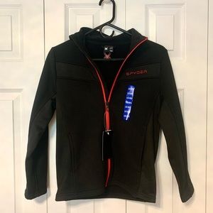 Spyder Boys Zip Up Sweater